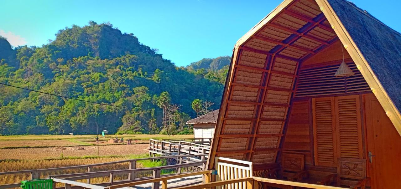 Rammang Rammang Eco Lodge Baloci Exteriör bild