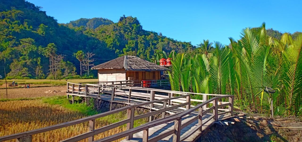 Rammang Rammang Eco Lodge Baloci Exteriör bild